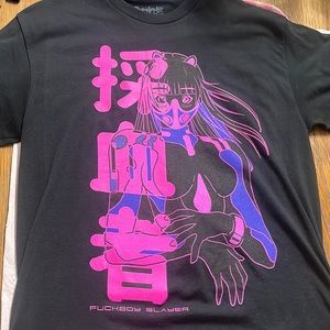 from spencer’s. anime shirt